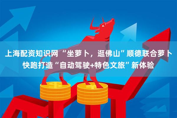 上海配资知识网 “坐萝卜，逛佛山”顺德联合萝卜快跑打造“自动驾驶+特色文旅”新体验