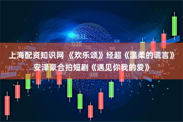 上海配资知识网 《欢乐颂》经超《温柔的谎言》安泽豪合拍短剧《遇见你我的爱》
